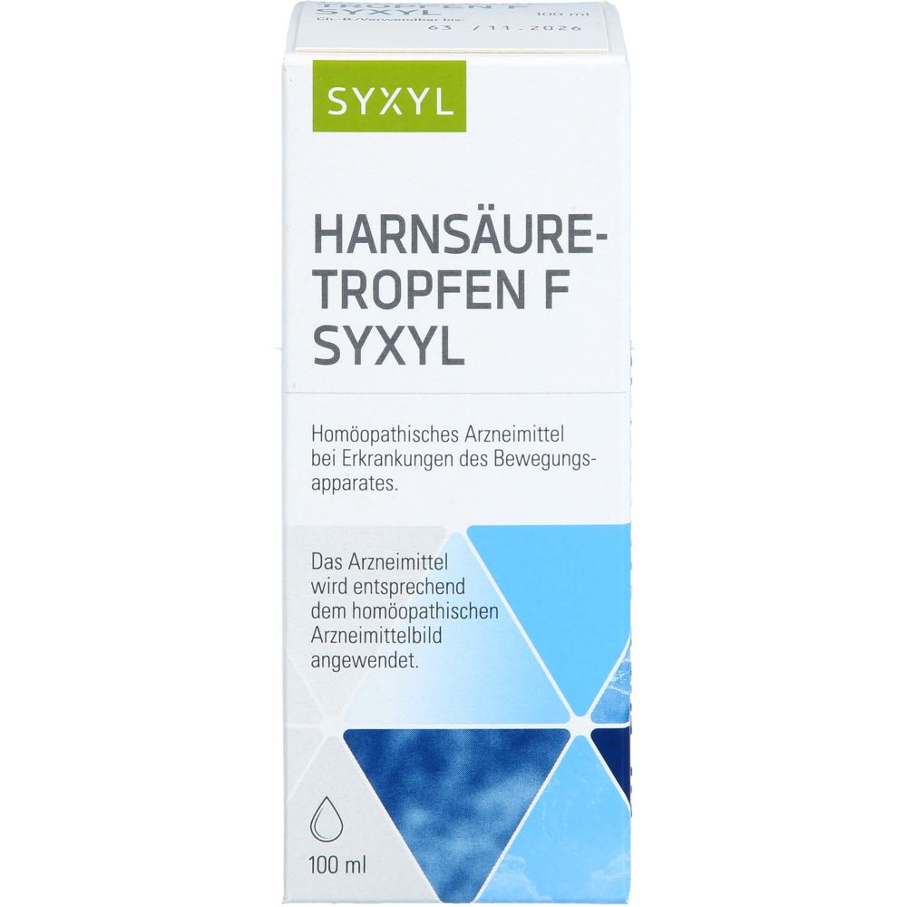 Harnsäuretropfen F Syxyl Lösung 100 ml