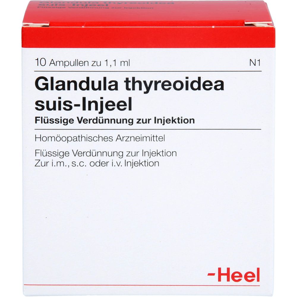 Glandula Thyreoidea suis Injeel Ampullen 10 St