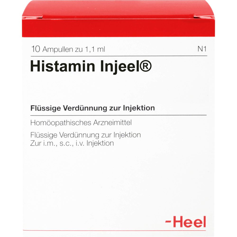 Histamin Injeel Ampullen 10 St