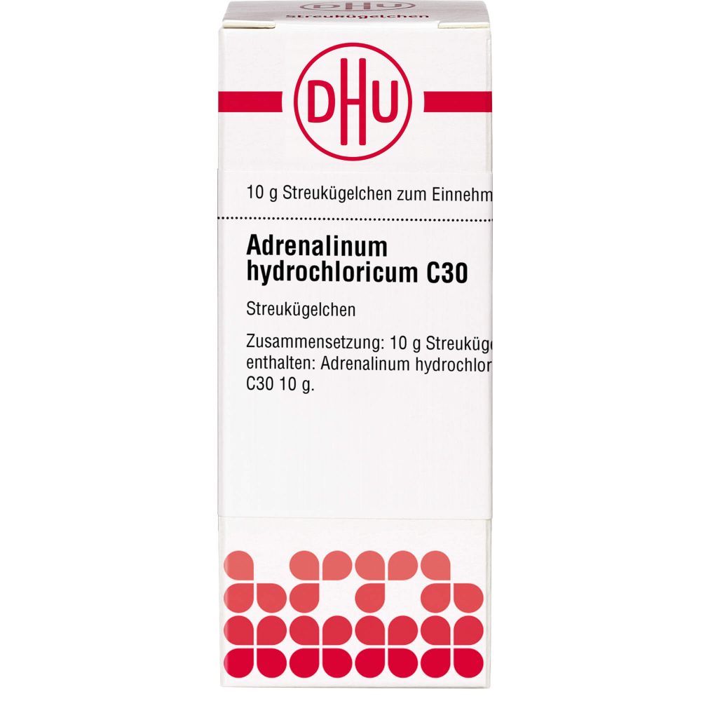 Adrenalinum Hydrochloricum C 30 Globuli 10 g