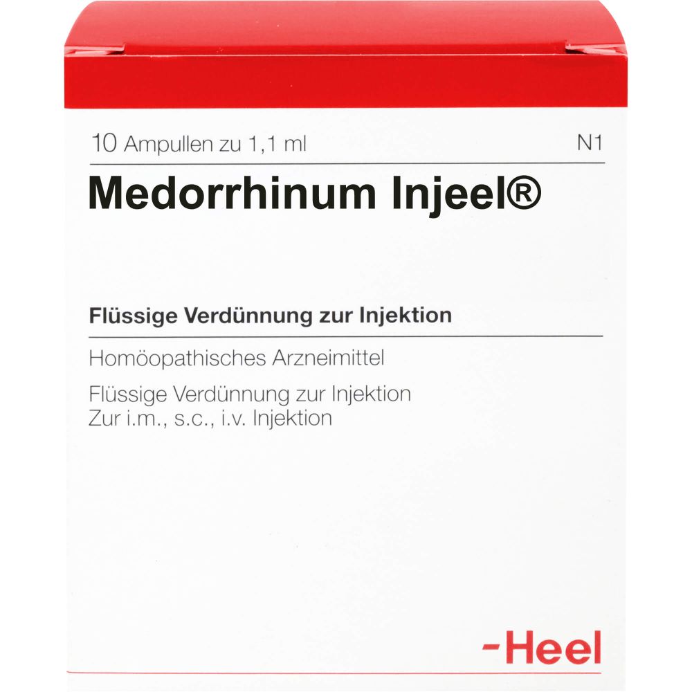 Medorrhinum Injeel Ampullen 10 St