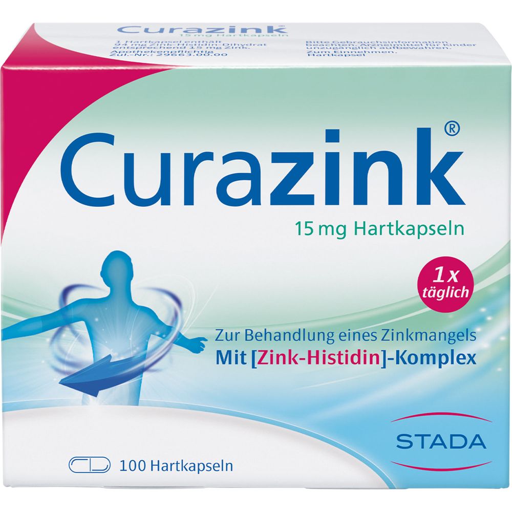 Curazink Hartkapseln 100 St