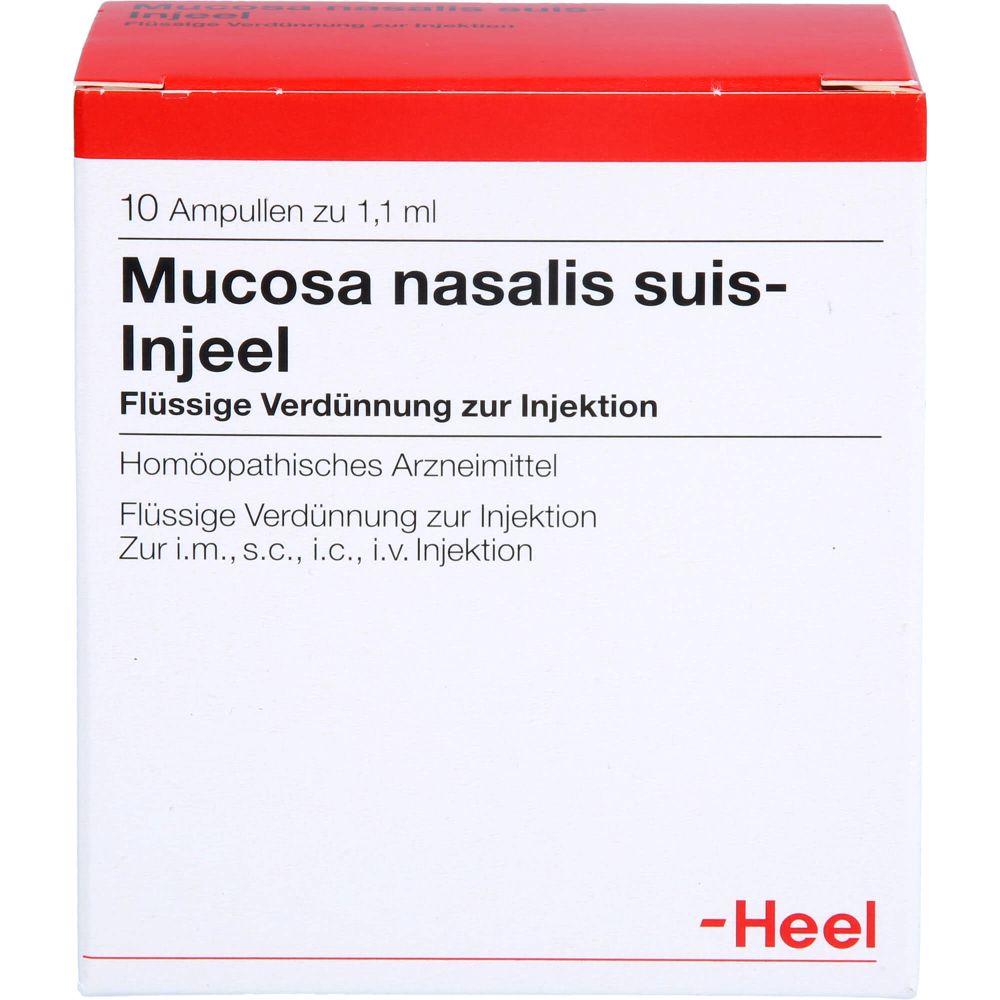 Mucosa nasalis suis Injeel Ampullen 10 St