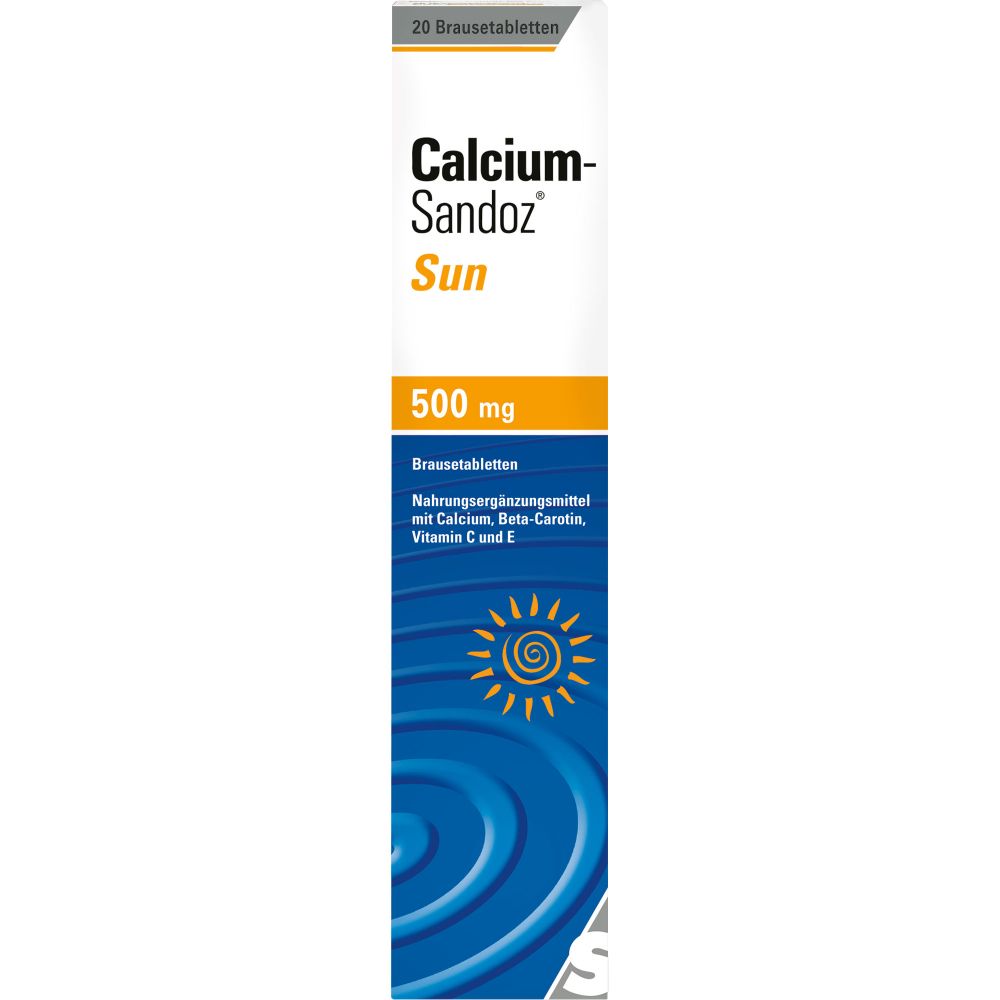 Calcium Sandoz Sun Brausetabletten 20 St