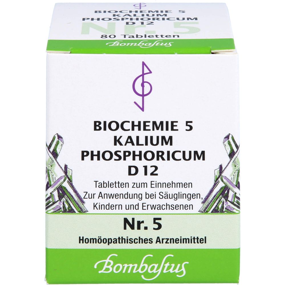 Biochemie 5 Kalium phosphoricum D 12 Tabletten 80 St