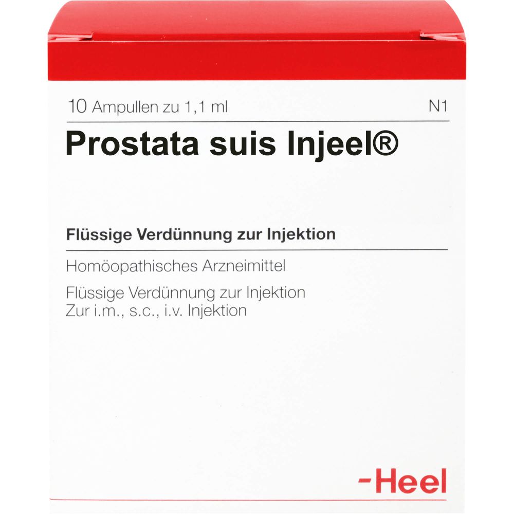 Prostata Suis Injeel Ampullen 10 St