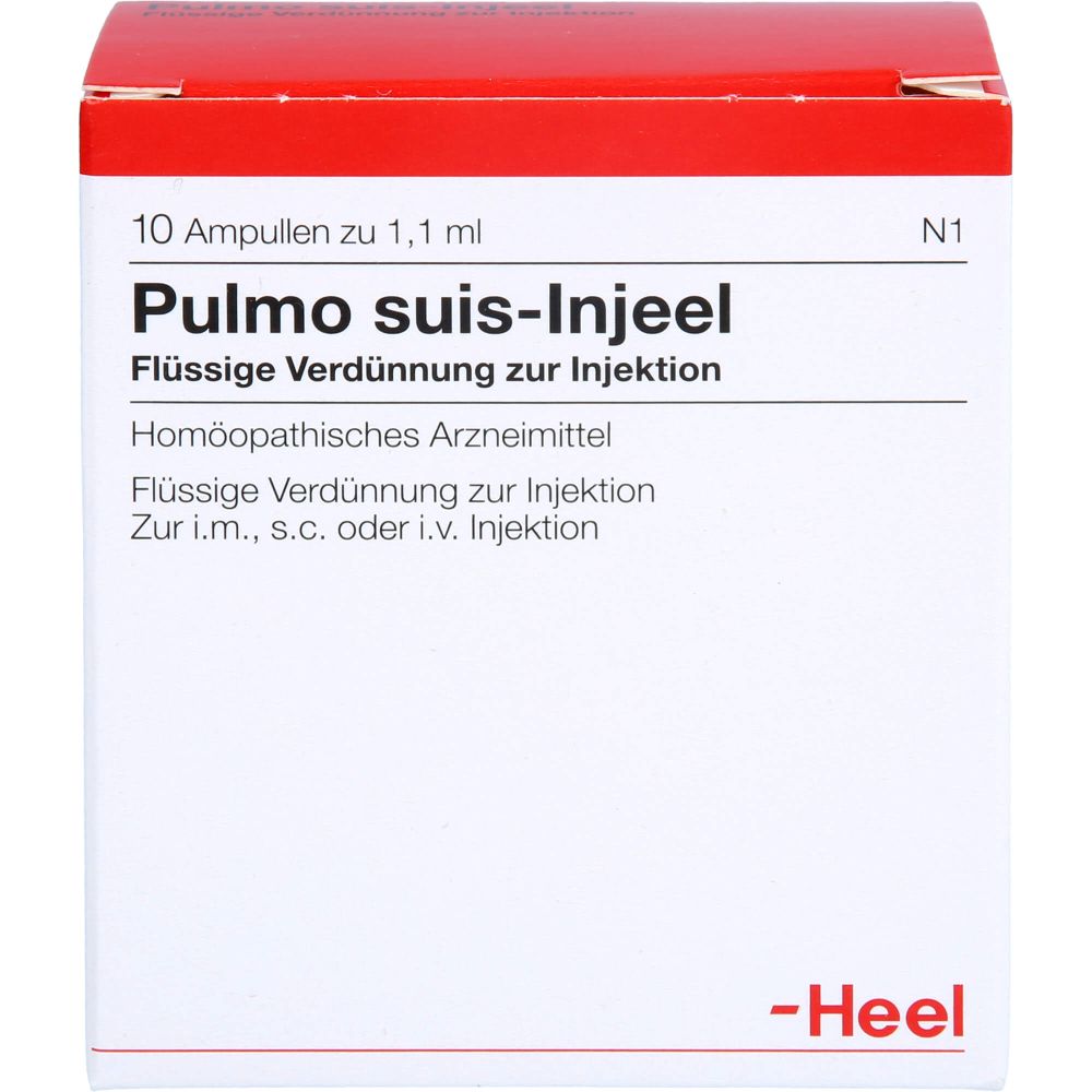 Pulmo Suis Injeel Ampullen 10 St