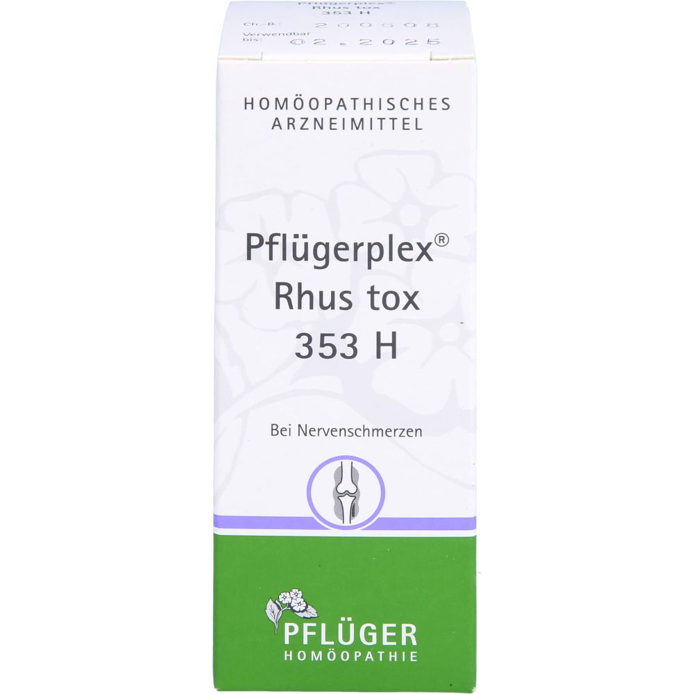 Pflügerplex Rhus tox.353 H Tabletten 100 St