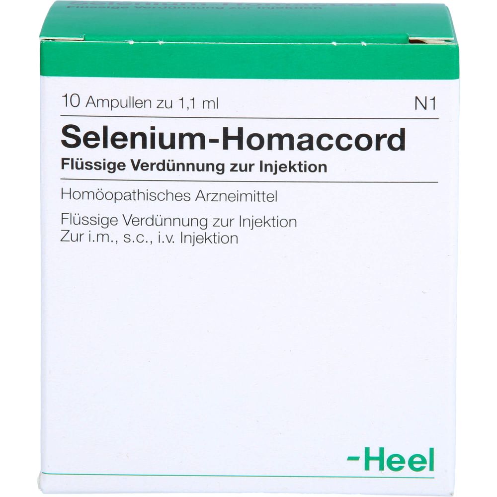 Selenium Homaccord Ampullen 10 St