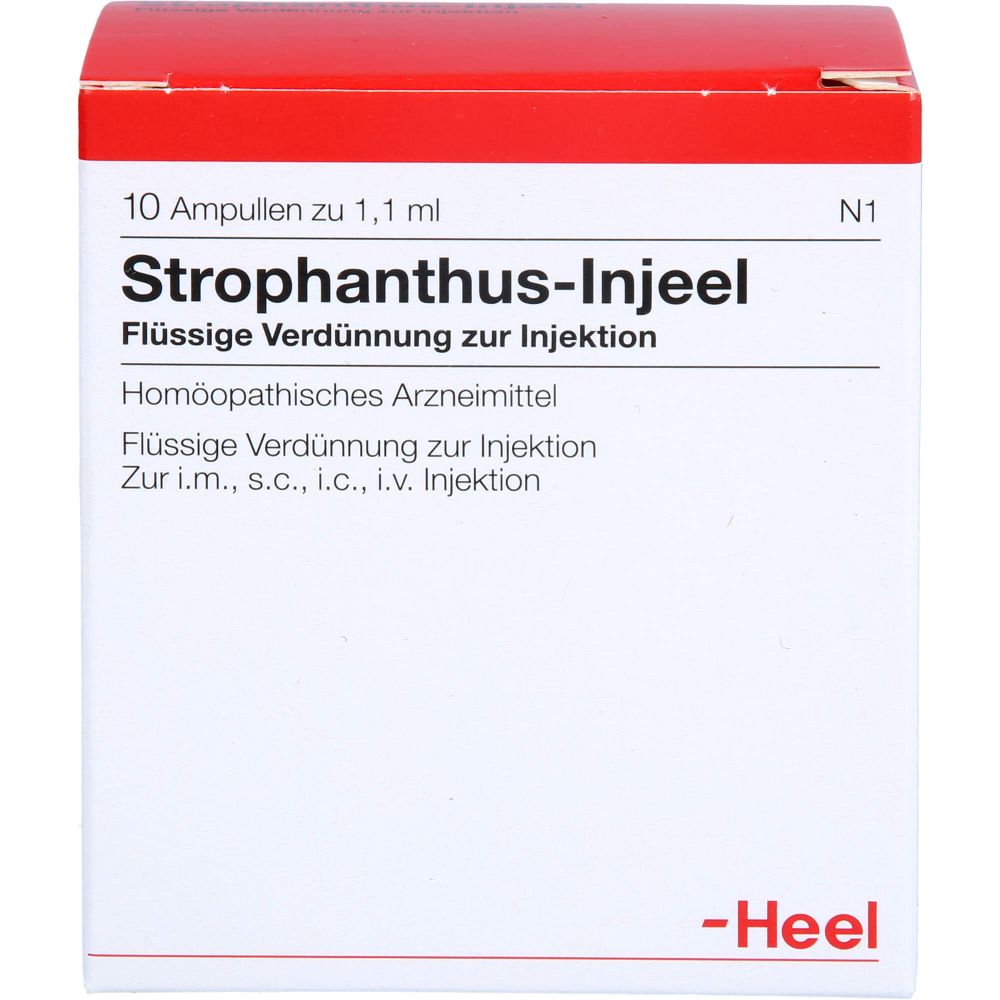 Strophanthus Injeel Ampullen 10 St