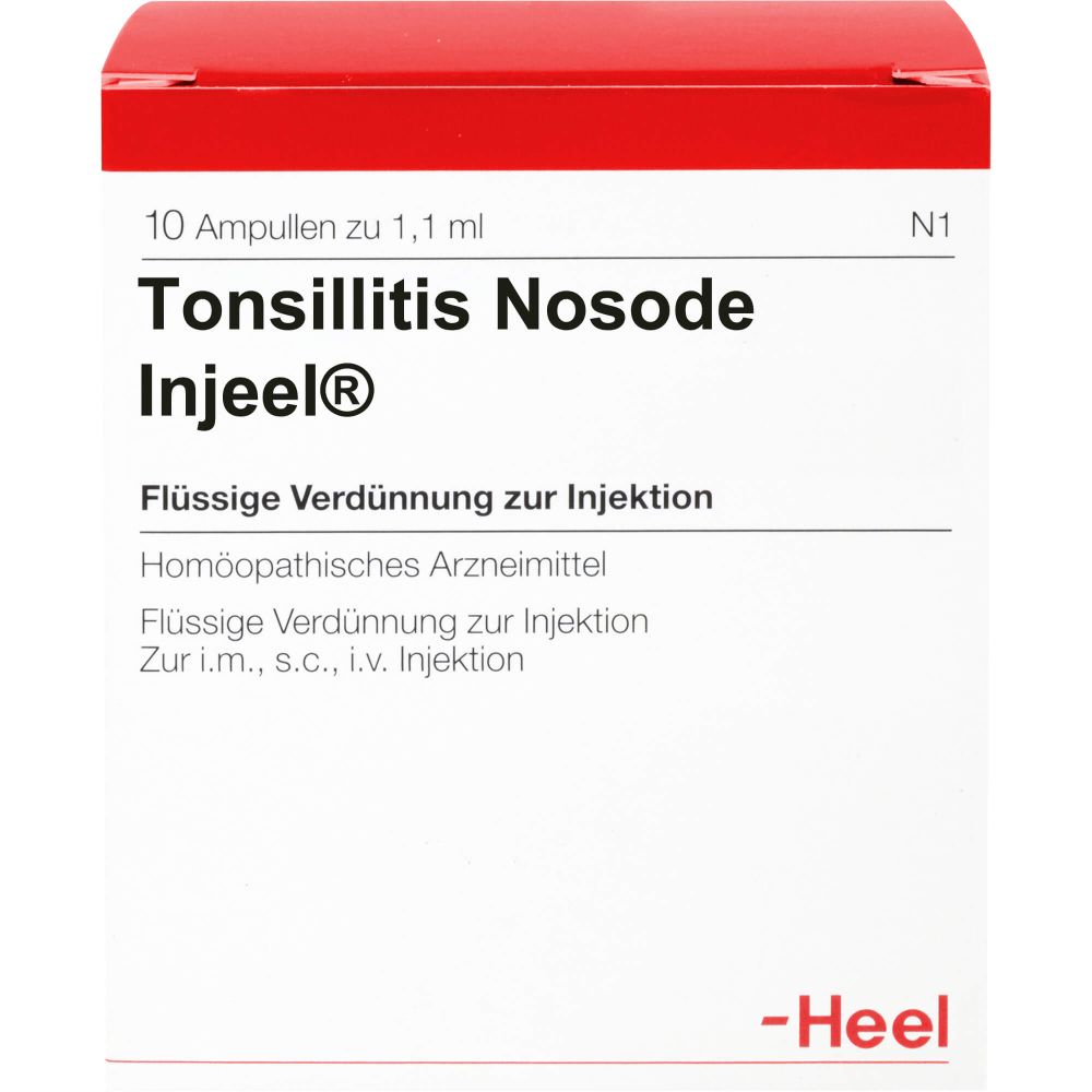 Tonsillitis Nosode Injeel Ampullen 10 St