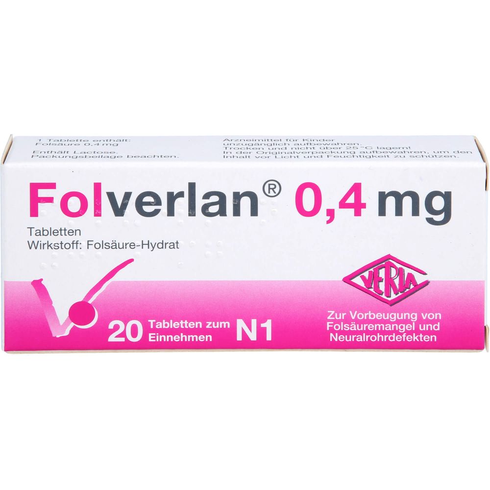 Folverlan 0,4 mg Tabletten 20 St
