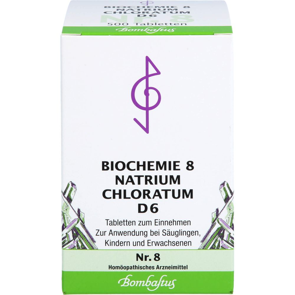 Biochemie 8 Natrium chloratum D 6 Tabletten 500 St
