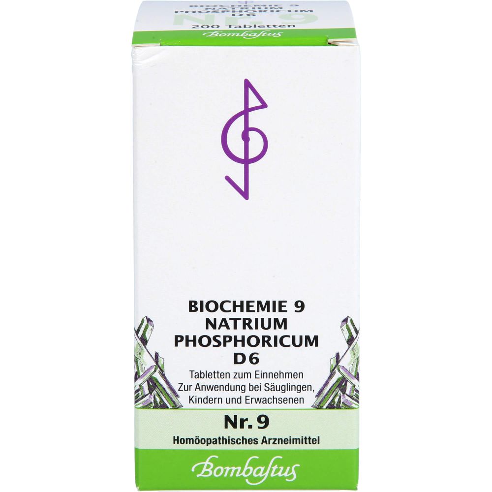 Biochemie 9 Natrium phosphoricum D 6 Tabletten 200 St