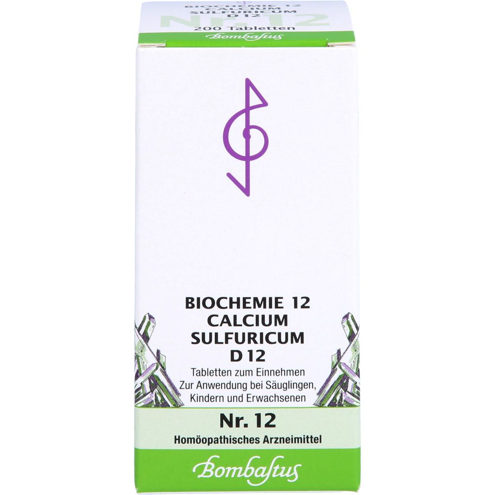 Biochemie 12 Calcium sulfuricum D 12 Tabletten 200 St