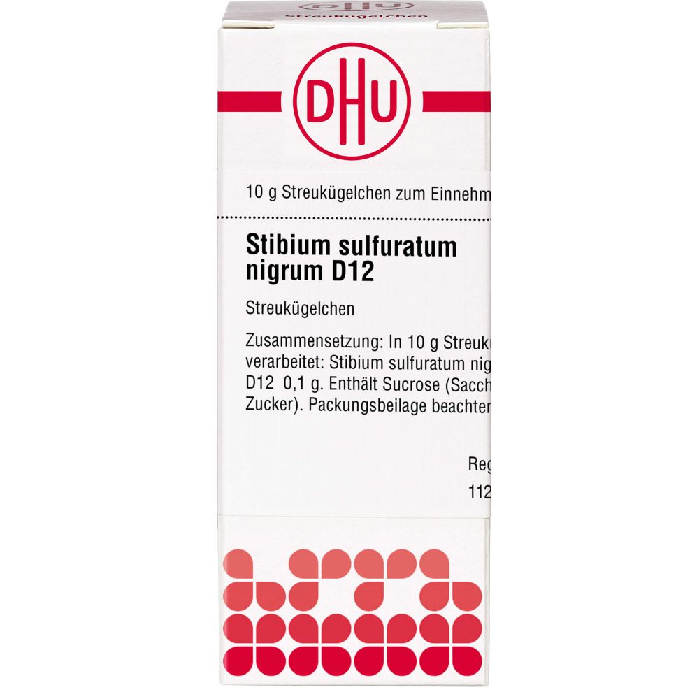 Stibium Sulfuratum Nigrum D 12 Globuli 10 g