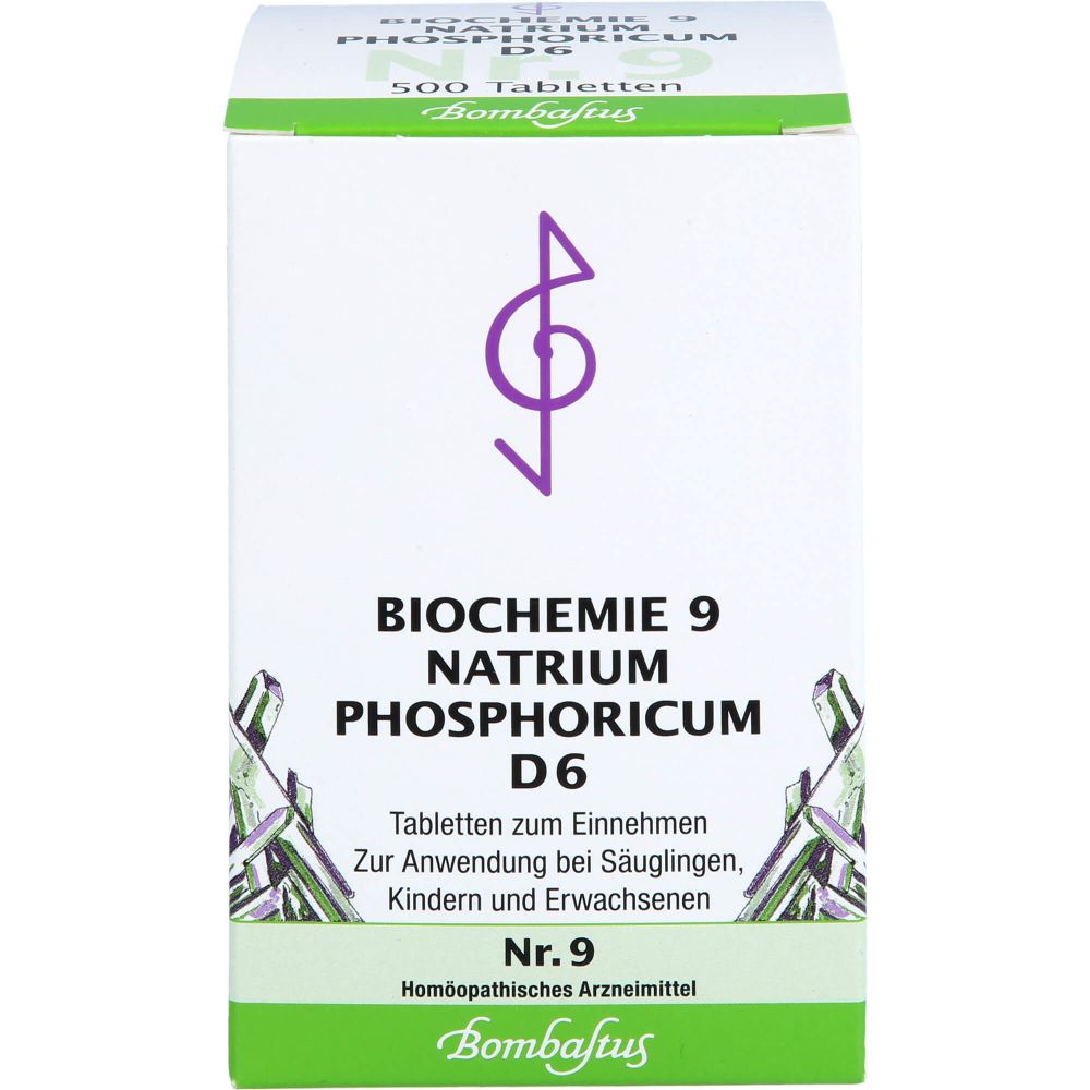 Biochemie 9 Natrium phosphoricum D 6 Tabletten 500 St
