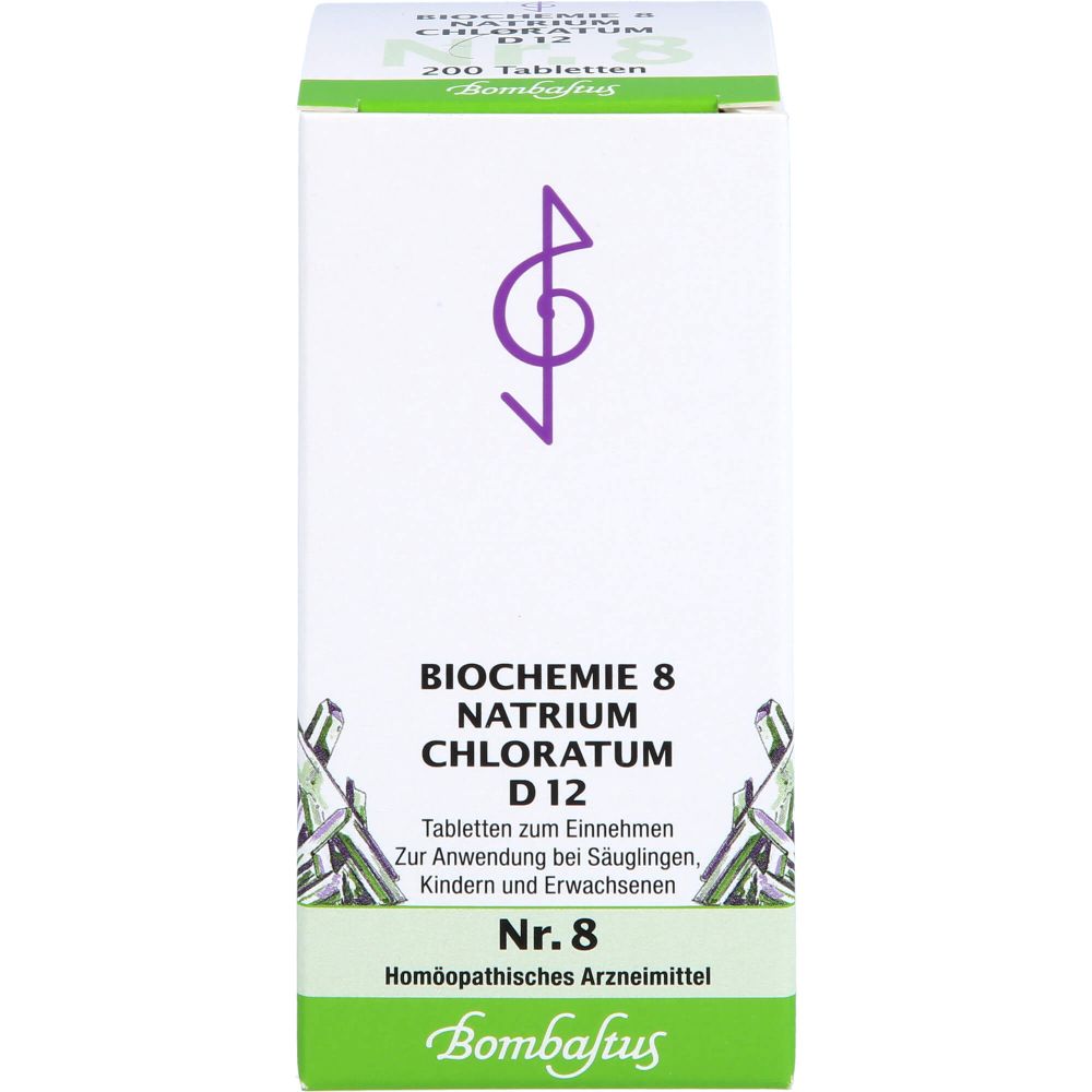 Biochemie 8 Natrium chloratum D 12 Tabletten 200 St