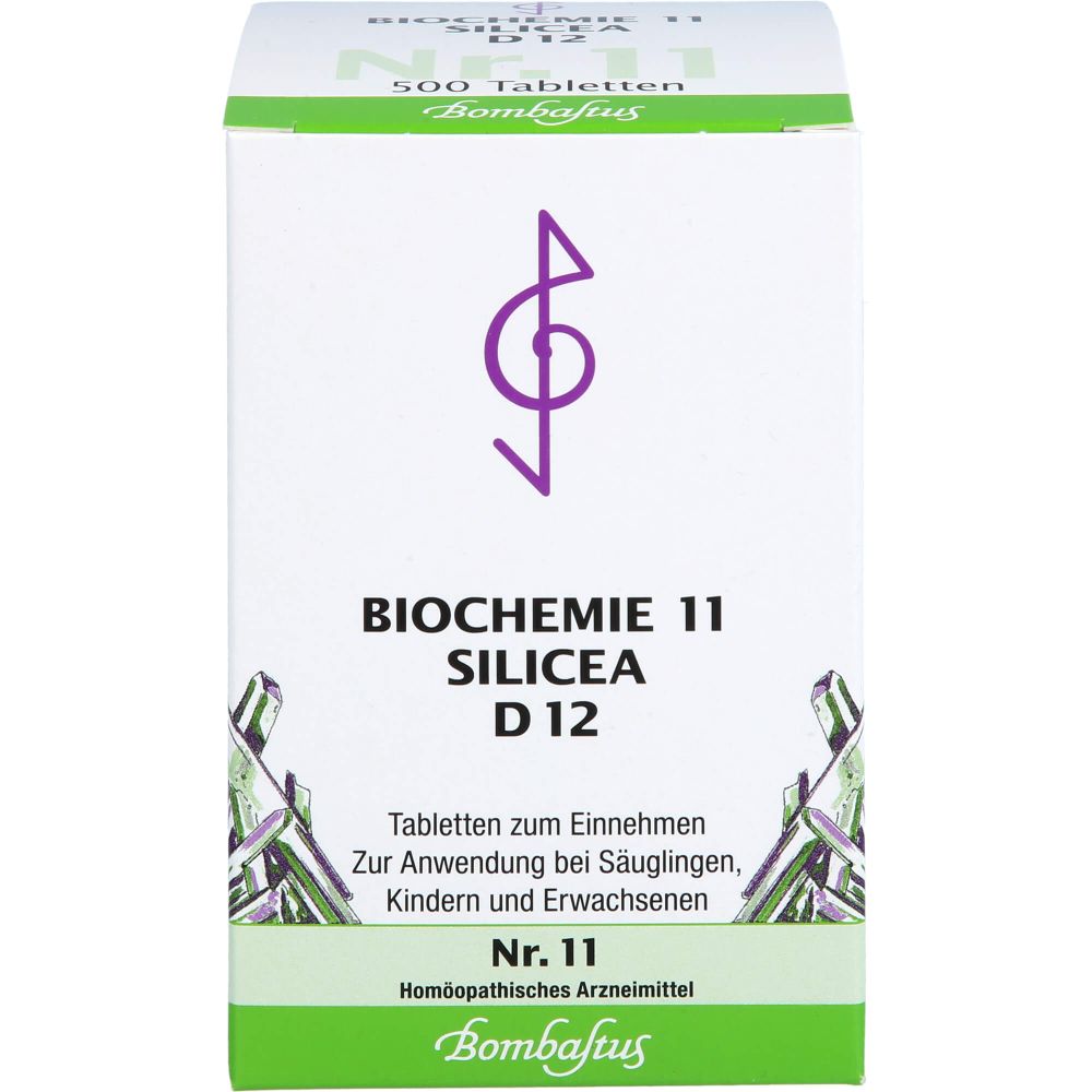 Biochemie 11 Silicea D 12 Tabletten 500 St
