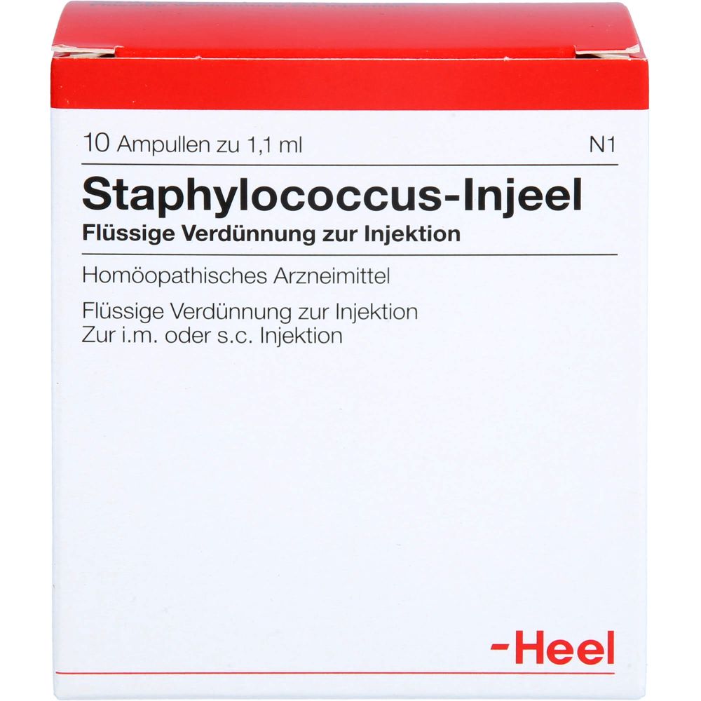Staphylococcus Injeel Ampullen 10 St