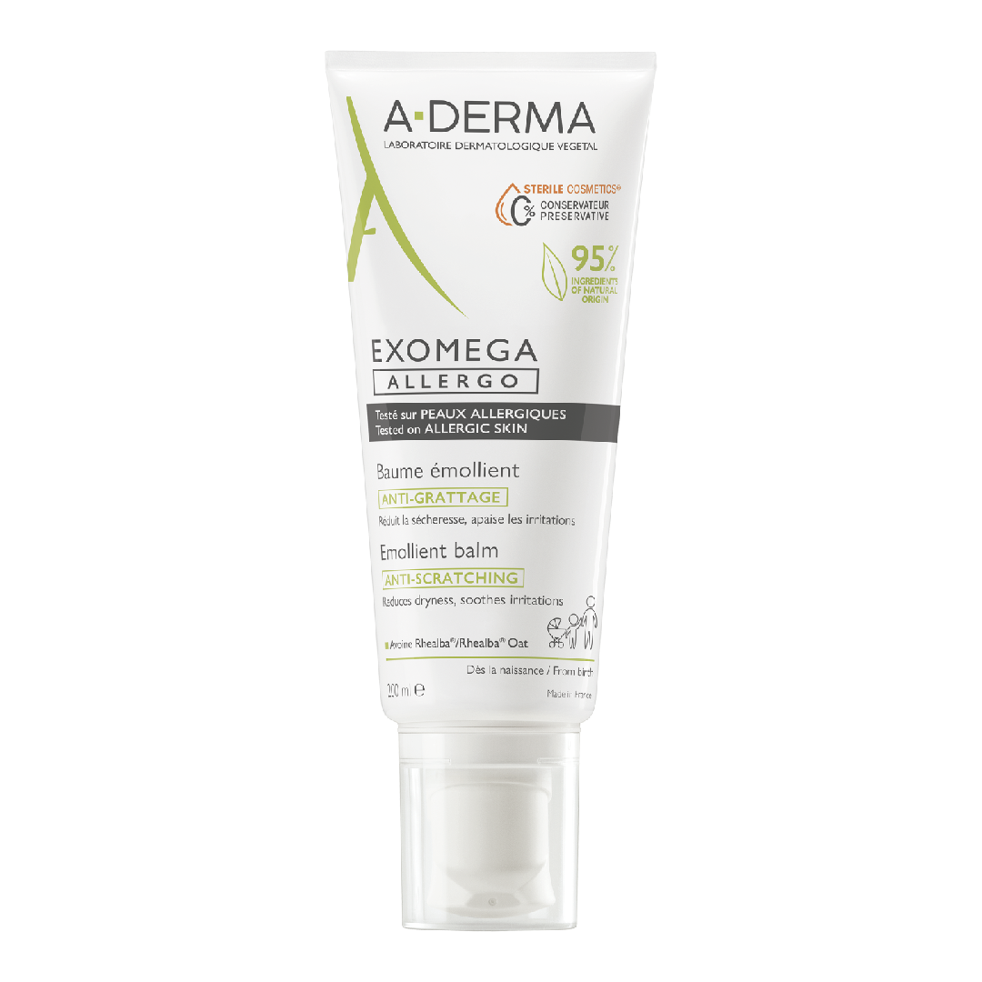 Balsam emolient Exomega Allergo DEFI, 200 ml, A-Derma