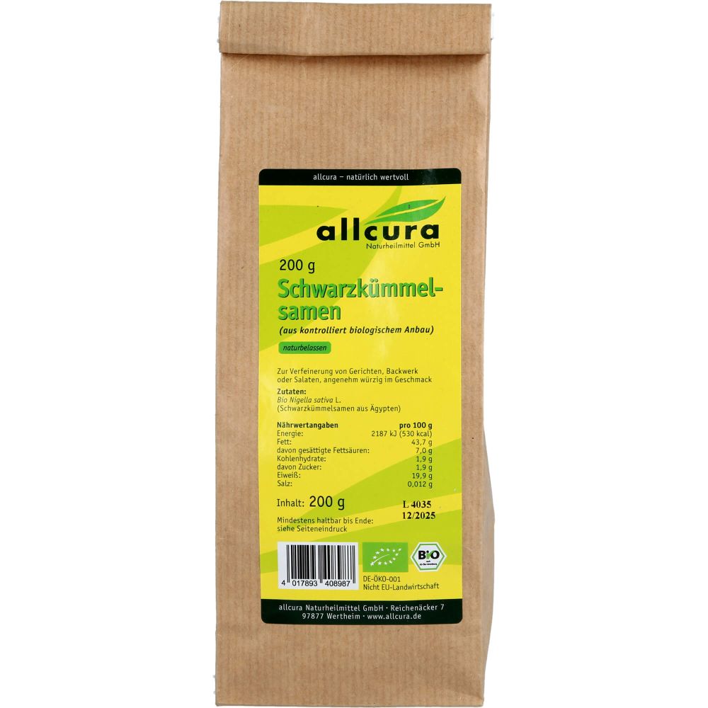 Schwarzkümmelsamen kbA 200 g