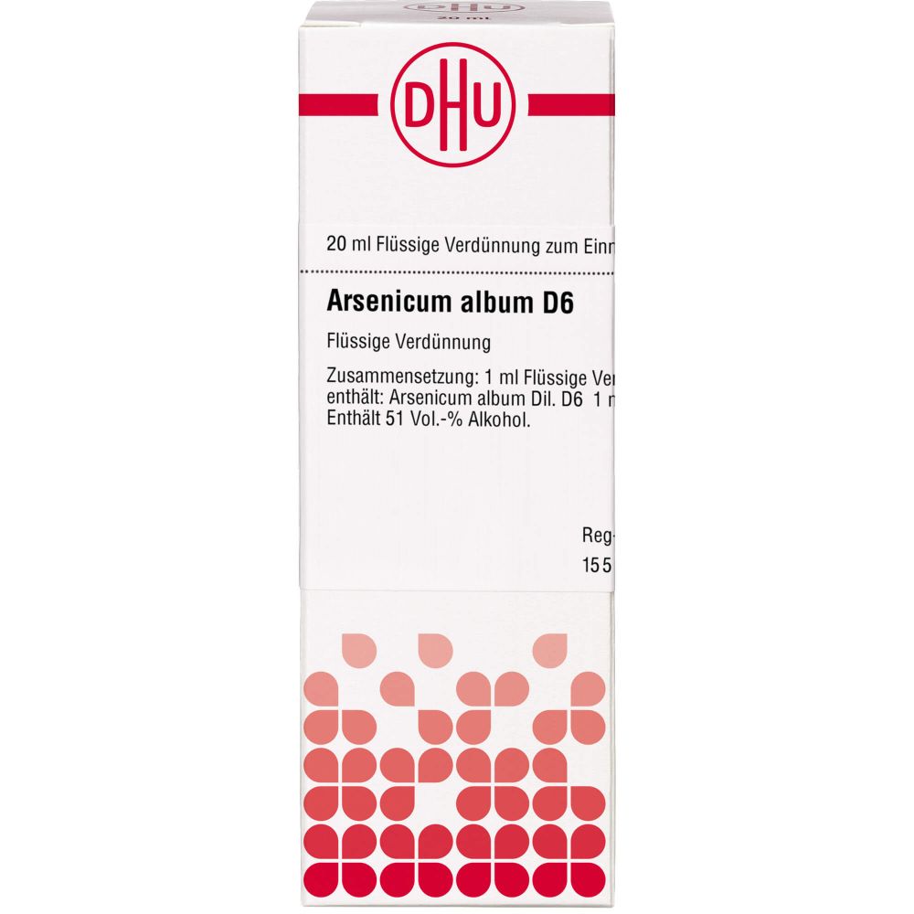 Arsenicum Album D 6 Dilution 20 ml
