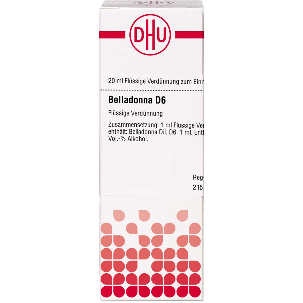 Belladonna D 6 Dilution 20 ml
