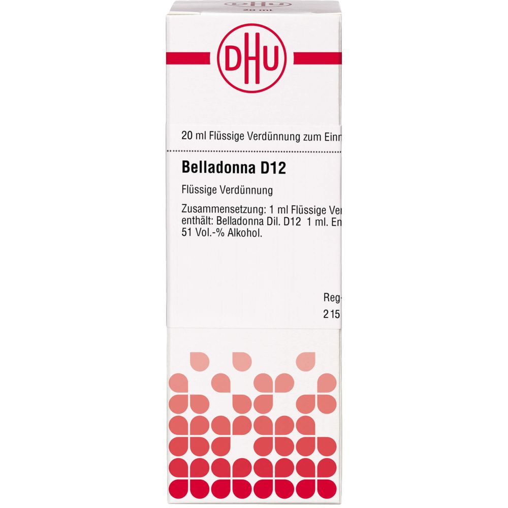 Belladonna D 12 Dilution 20 ml