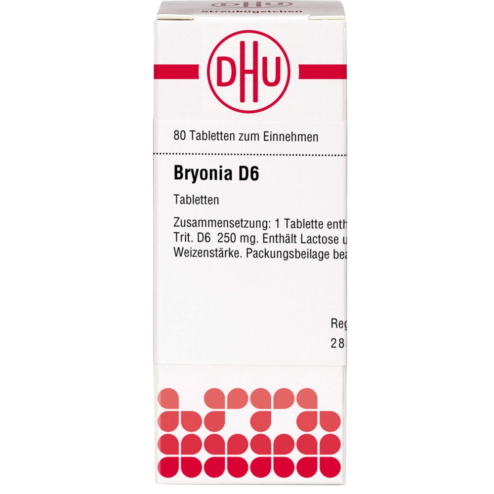 Bryonia D 6 Tabletten 80 St