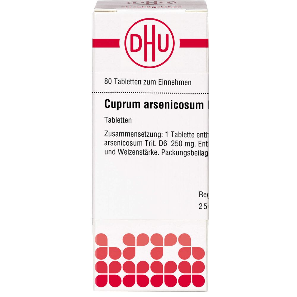 Cuprum Arsenicosum D 6 Tabletten 80 St