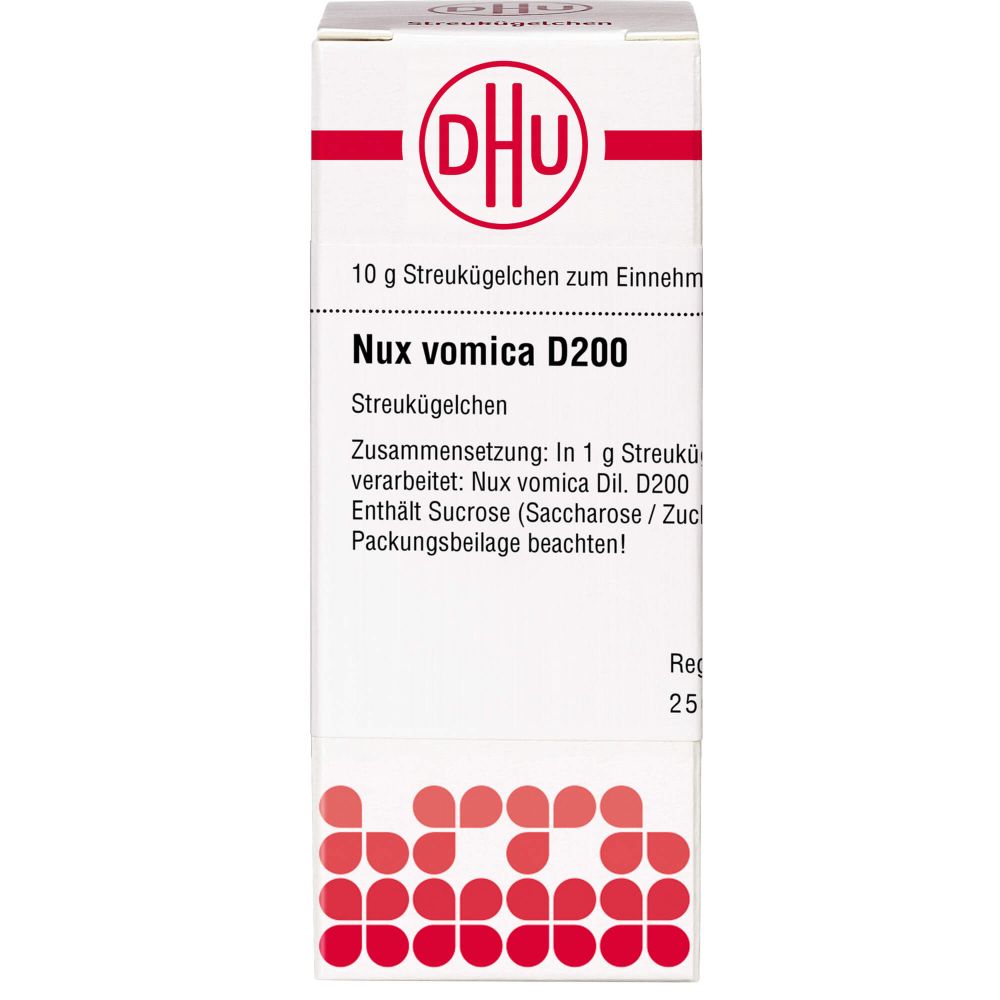 Nux Vomica D 200 Globuli 10 g