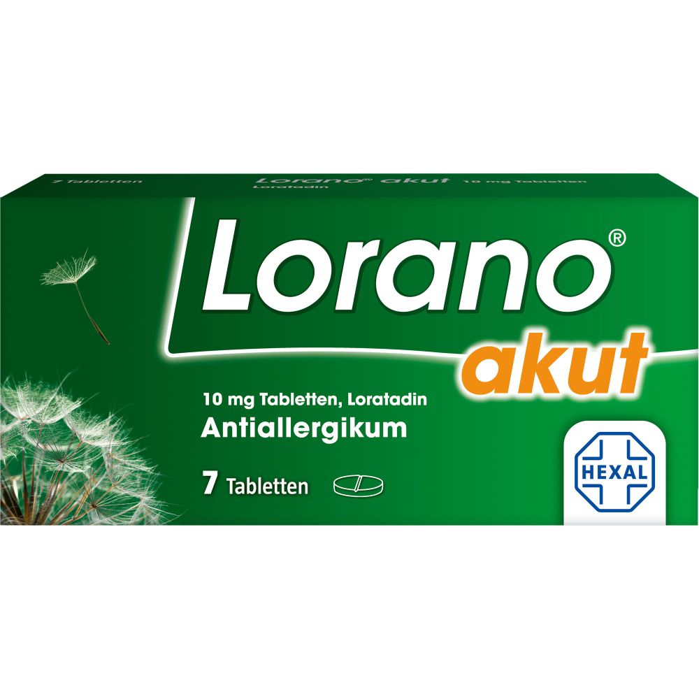 Lorano akut Tabletten 7 St