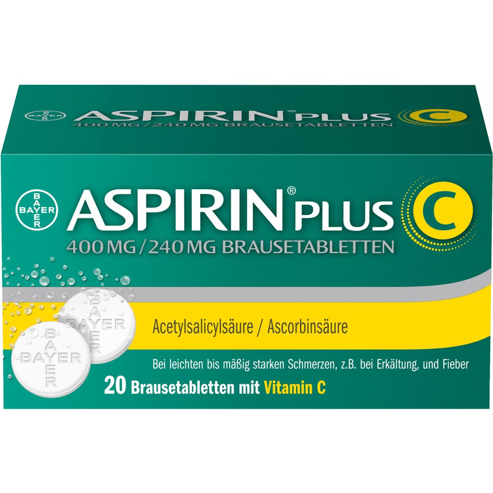 Aspirin plus C Brausetabletten 20 St