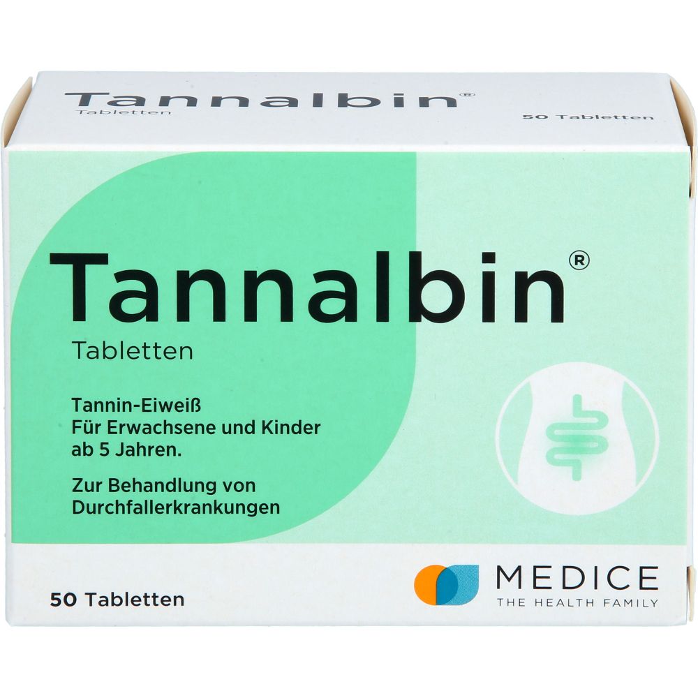 Tannalbin Tabletten 50 St