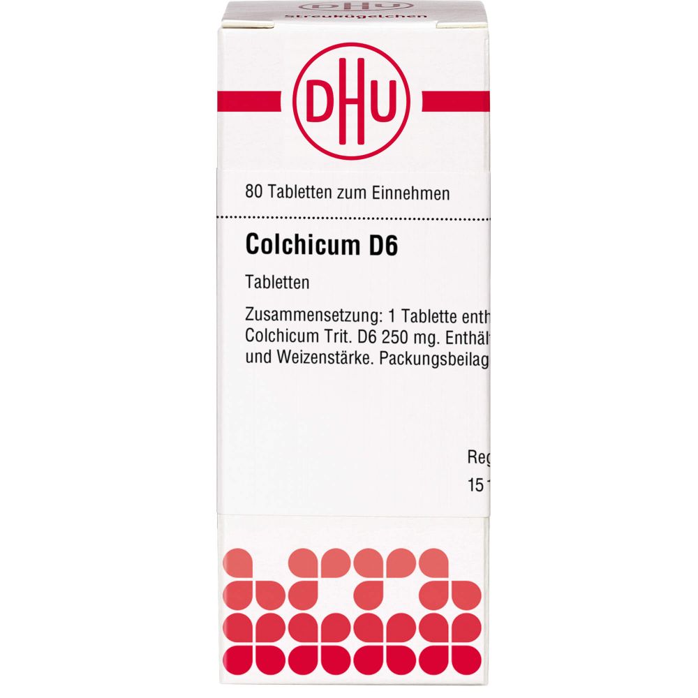 Colchicum D 6 Tabletten 80 St