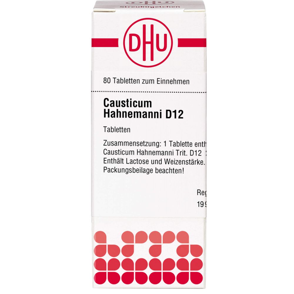 Causticum Hahnemanni D 12 Tabletten 80 St