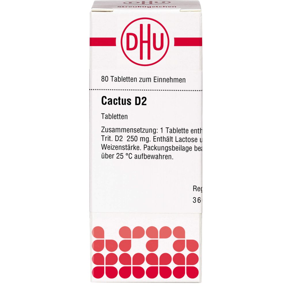 Cactus D 2 Tabletten 80 St