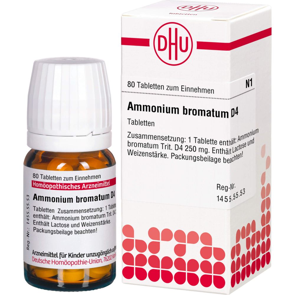 Ammonium Bromatum D 4 Tabletten 80 St