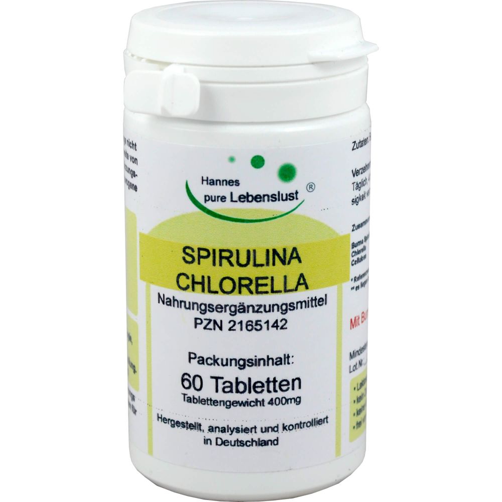 Spirulina+Chlorella Tabletten 60 St