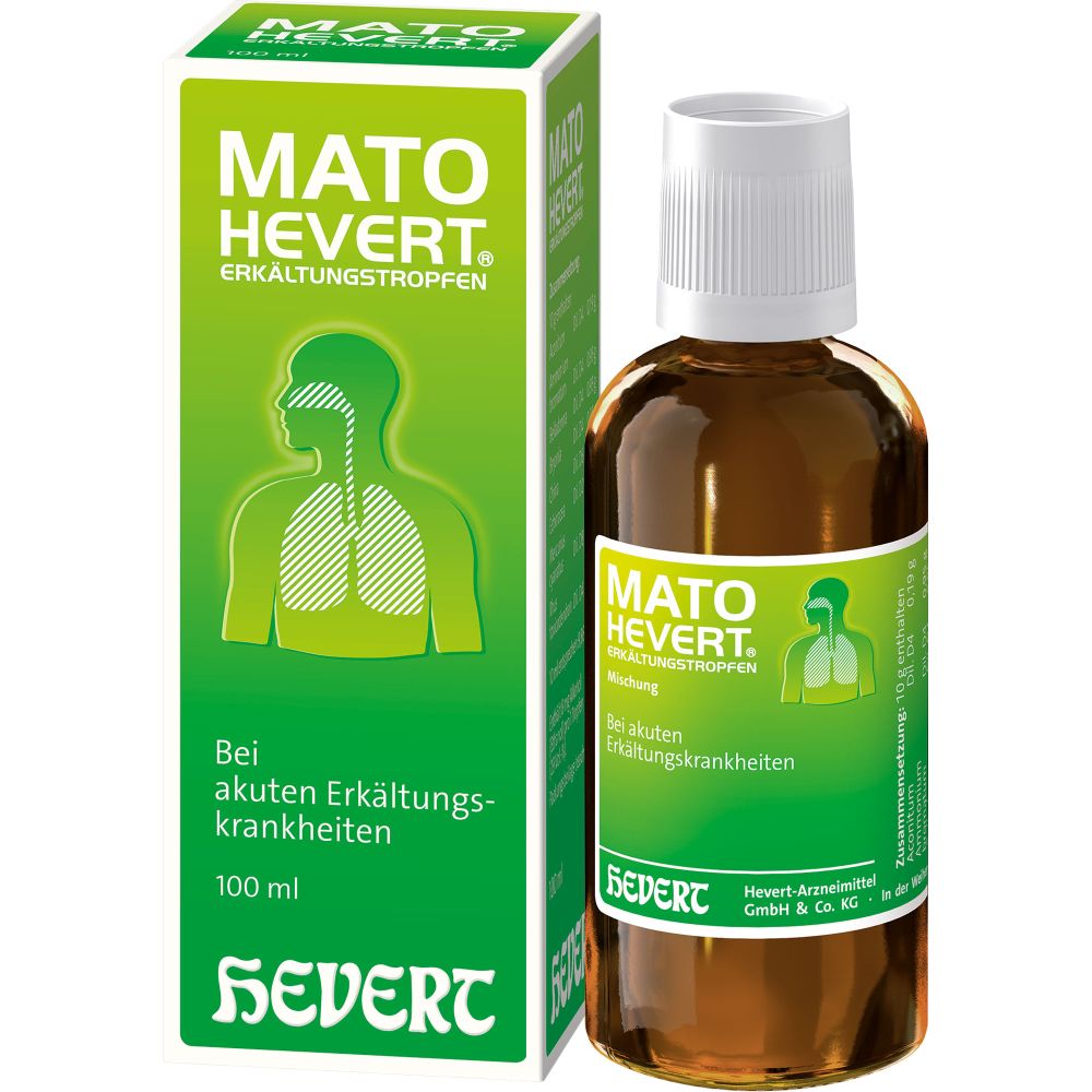 Mato Hevert Erkältungstropfen 100 ml