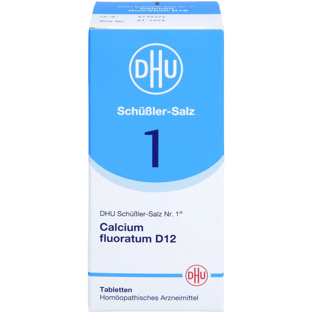 Biochemie Dhu 1 Calcium fluoratum D 12 Tabletten 200 St
