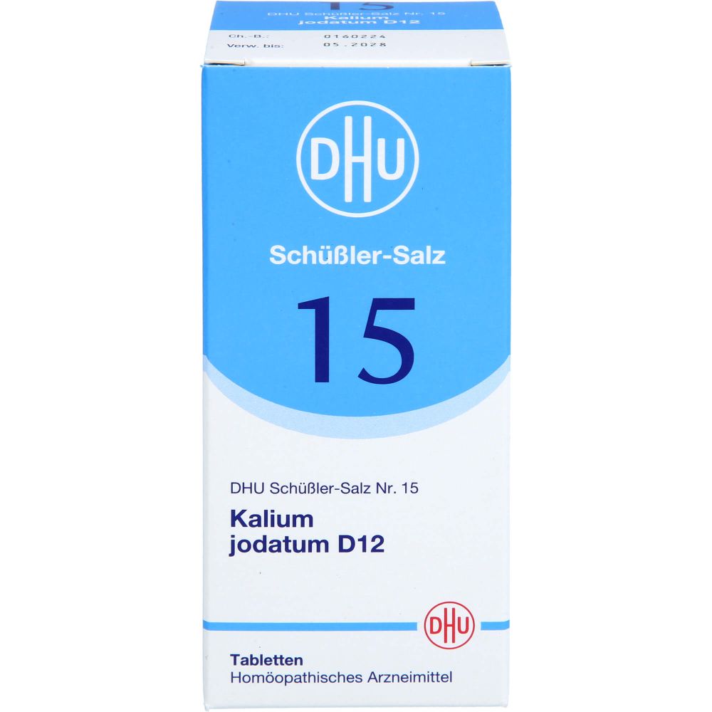 Biochemie Dhu 15 Kalium jodatum D 12 Tabletten 200 St