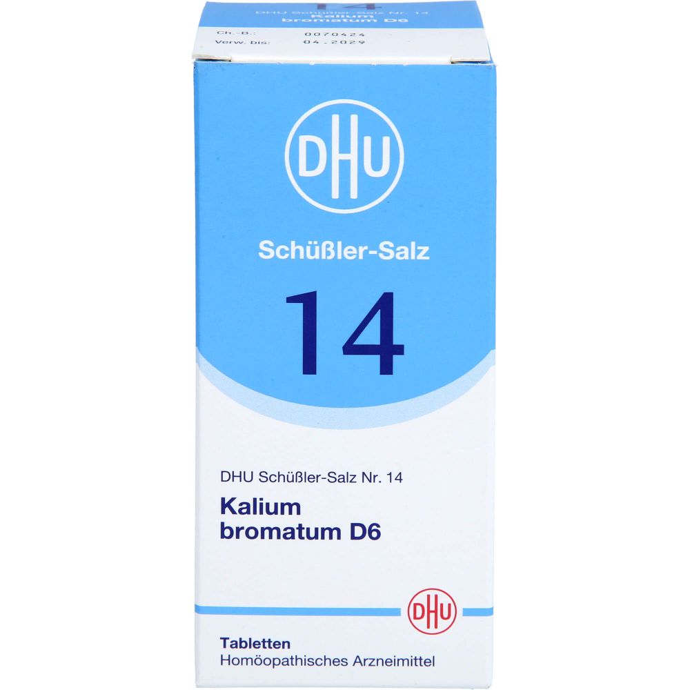 Biochemie Dhu 14 Kalium bromatum D 6 Tabletten 200 St