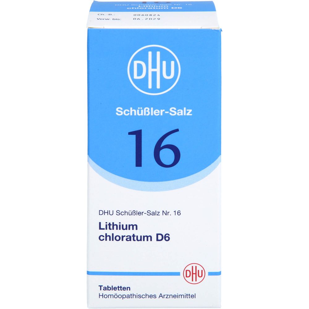 Biochemie Dhu 16 Lithium chloratum D 6 Tabletten 200 St