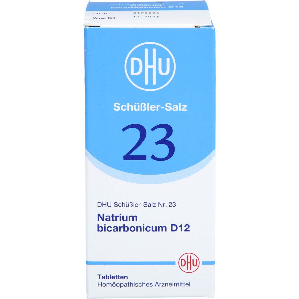 Biochemie Dhu 23 Natrium bicarbonicum D 12 Tabl. 200 St