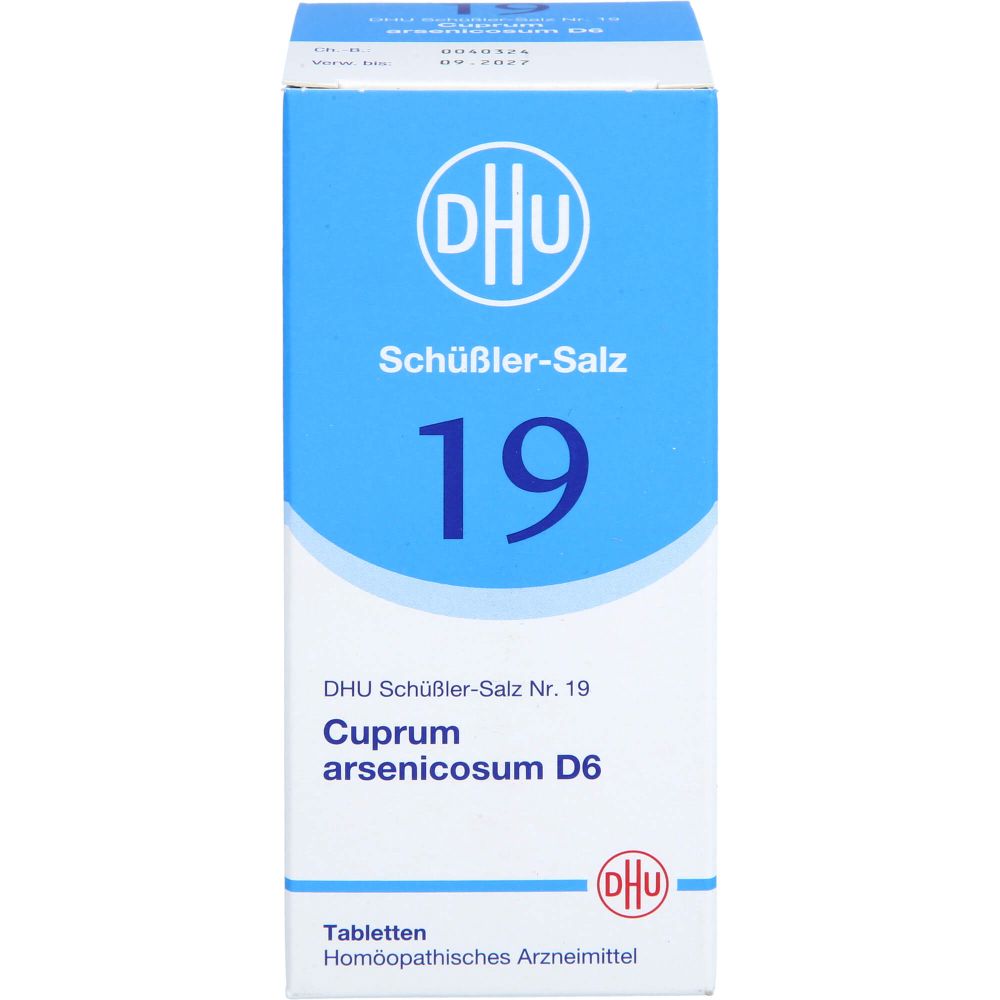Biochemie Dhu 19 Cuprum arsenicosum D 6 Tabletten 200 St
