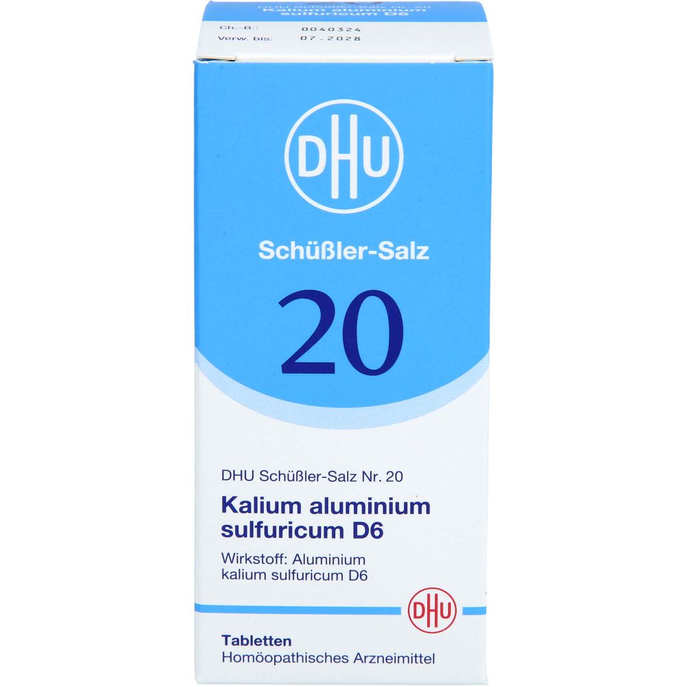 Biochemie Dhu 20 Kalium alum.sulfur.D 6 Tabletten 200 St
