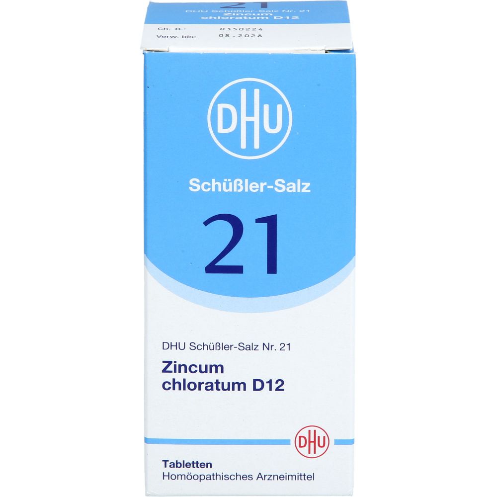 Biochemie Dhu 21 Zincum chloratum D 12 Tabletten 200 St