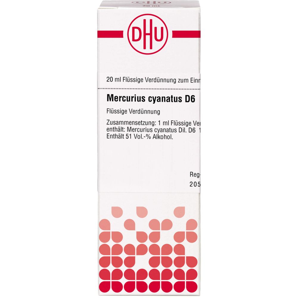 Mercurius Cyanatus D 6 Dilution 20 ml